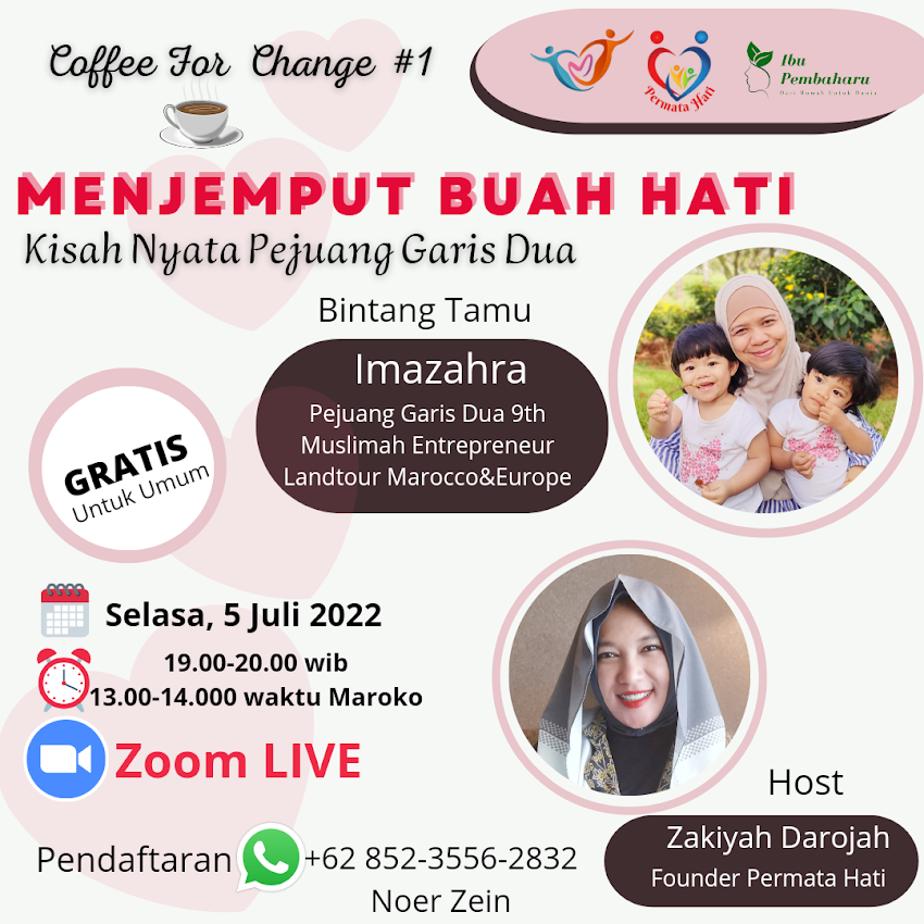 Perjalanan Menyelenggarakan Coffee for Change Permata Hati Ibu Pembaharu