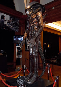 Alien film replica statue