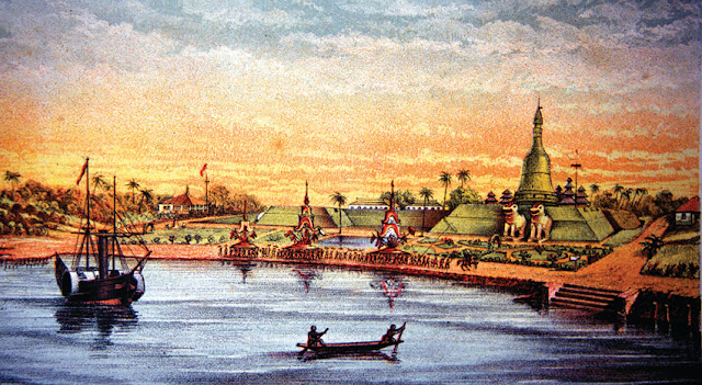 shwedagon pagoda 17 th century