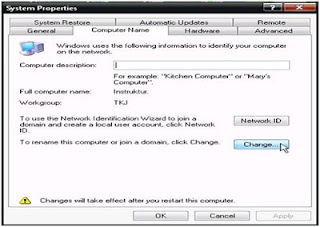 Konfigurasi Nama Komputer