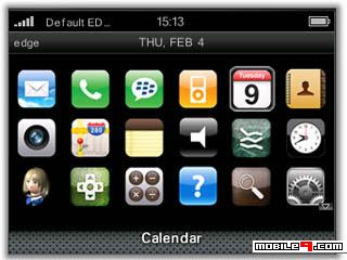 Tema BlackBerry 8520 iPhone Download Tema BlackBerry 8520 Gratis 2012