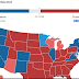 States where a winner has been declared are based on a determination by the AP using actual returns and exit polls.
