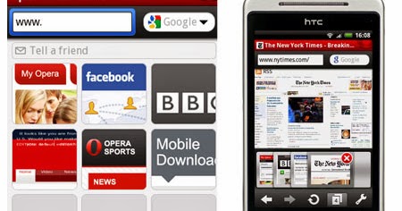 Download Opera Mini 5 Beta Mobile9 Untuk HP : Zona Aneh