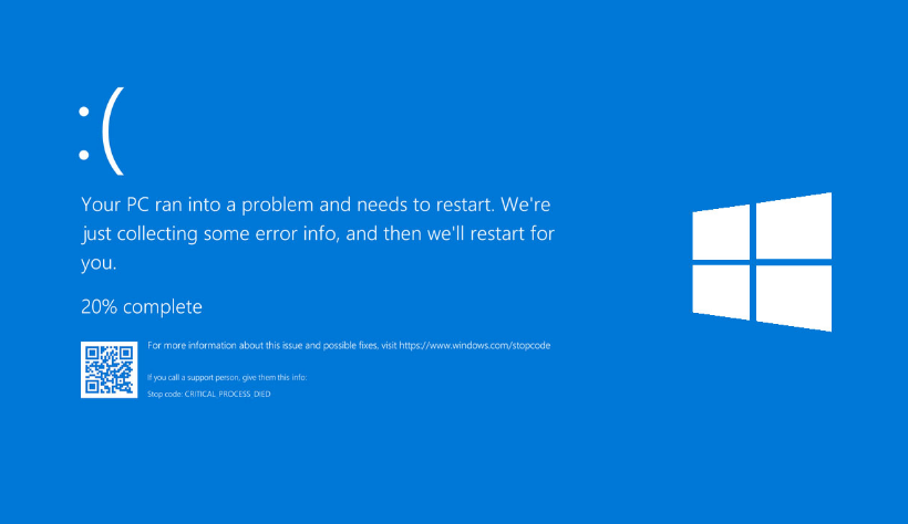 Blue Screen Windows 10 - The Most Common Errors