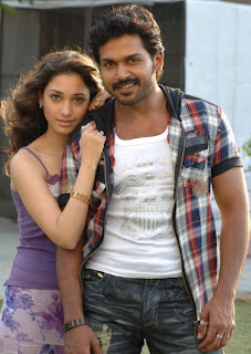 Tamanna and Karthi in Paiya