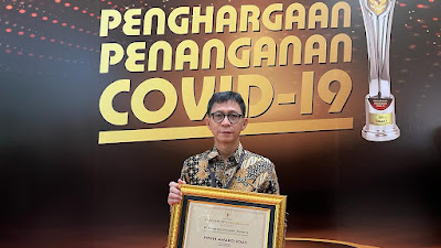 Dukung Pencegahan Covid-19, KAI Dapat Penghargaan PPKM Award 2023