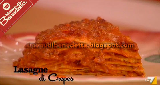 Lasagne di Crepes di Benedetta Parodi