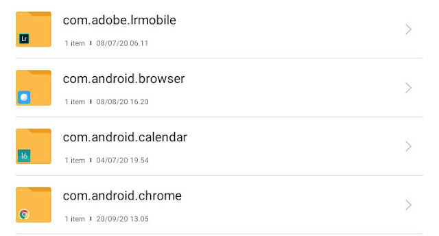 Cara Melihat Folder Aplikasi di Android