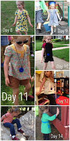 Recapping a month of wearing handmade children's clothing as part of Made for Kids Month. | The Inspired Wren