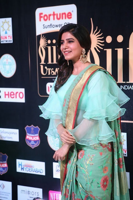 samantha cute images at IIFA 2017