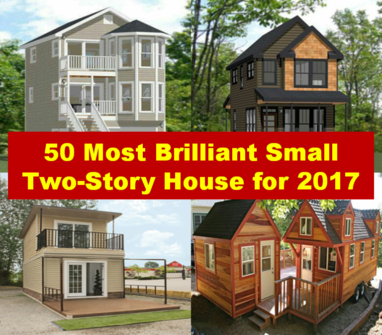 Small house plan is the ability to use small space that makes the home feel larger. Small two stories home is more affordable to build than big house and it easy to maintain. Here are some brilliant small two story houses for 2017.