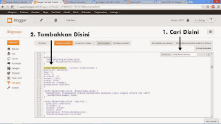 Belajar Cara Edit Template Blogger Keren Gambar 1