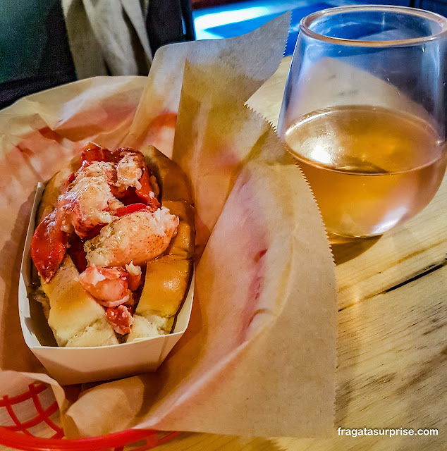 Sanduíche de lagosta da Luke's Lobster, Nova York