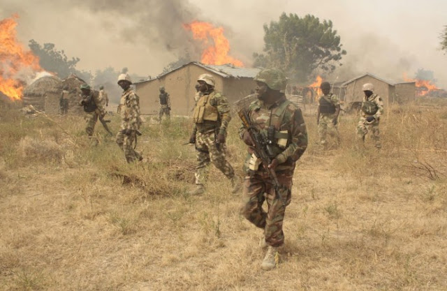 Troops kill 12 Boko Haram insurgents in Borno