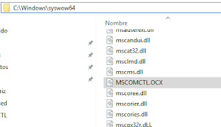 Component mscomctl.ocx or one of its dependencies not correctly registered