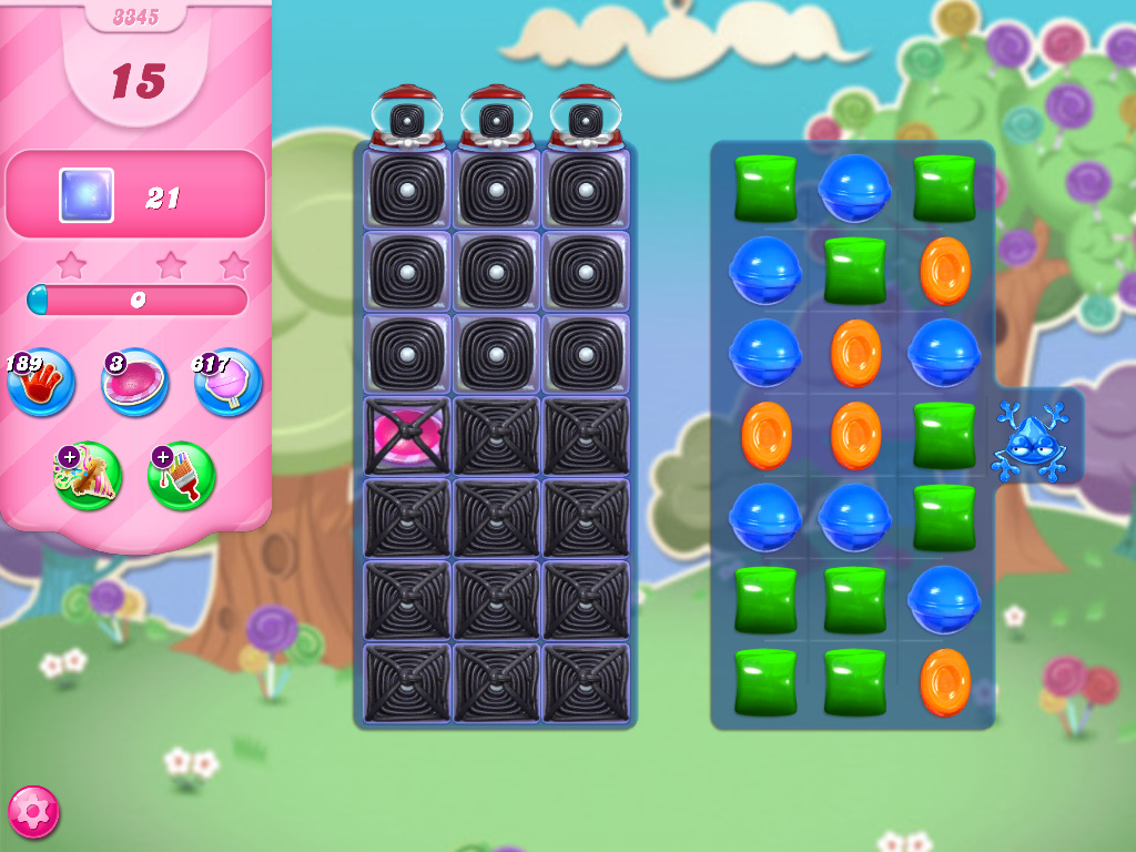 Candy Crush Saga level 3345