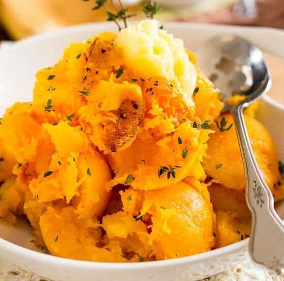 OVEN ROASTED BUTTERNUT SQUASH