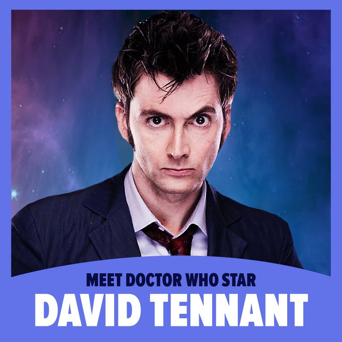 David Tennant - FANEXPO Dallas fan convention on Saturday 8th and Sunday 9th June 2024