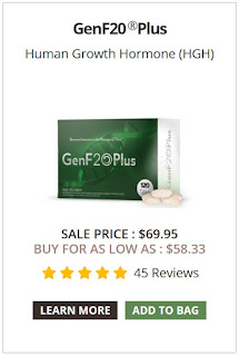 GenF20™ Helps Your Body to Safely and Naturally Restore the HGH Levels of Your Youth