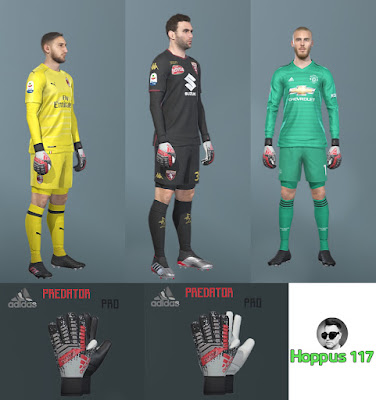 PES 2019 Adidas 302 Redirect Gloves Pack 2019 by Hoppus 117