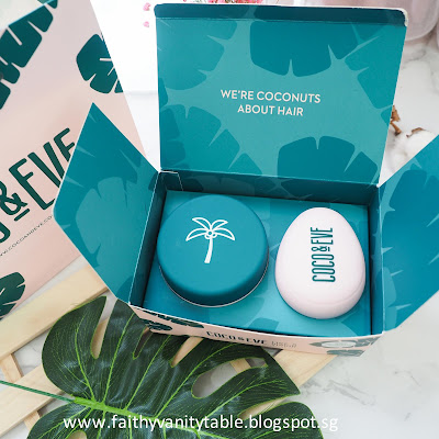 Review of COCO & EVE Like A Virgin Super Nourishing Coconut & Fig Hair Masque Singapore