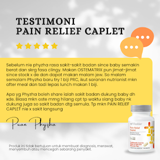 kesan sampingan pain killer; ubat tahan sakit; petua legakan sakit sendi ; pain relief; Shaklee labuan; agent shaklee labuan