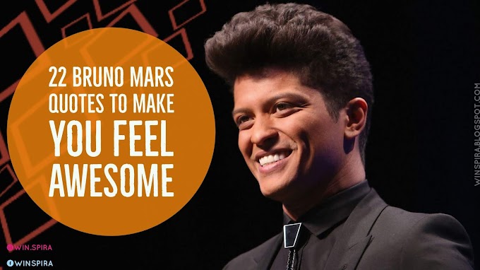 22 Bruno Mars Quotes To Make You Feel Awesome