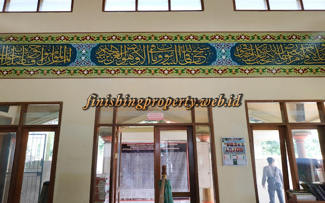 jasa pembuatan ornamen kaligrafi masjid