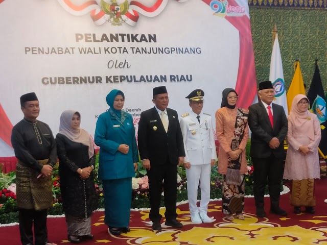 Gubernur Kepri Lantik Hasan Jadi PJ Wali Kota Tanjungpinang
