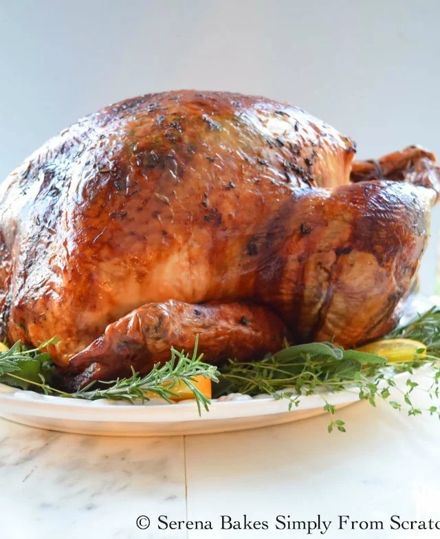 Super Juicy Turkey Baked In Cheesecloth and White Wine