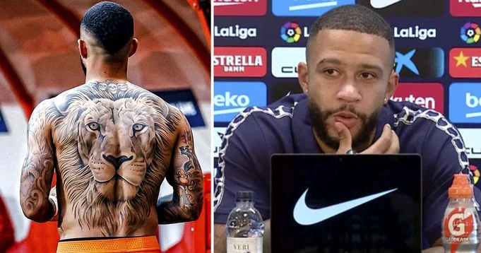 Memphis: I'm leaving space on my skin to tattoos my trophies won with Barca