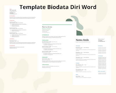 Template-Biodata-Diri-Word