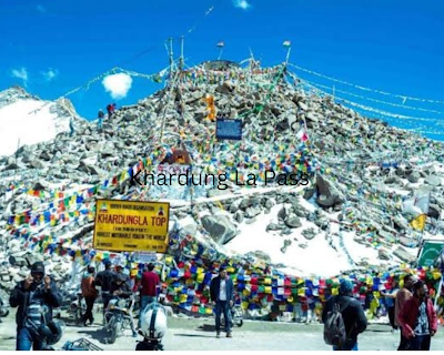 Khardung La Pass Leh-Ladakh