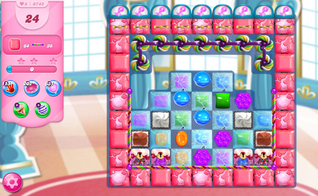 Candy Crush Saga level 6745