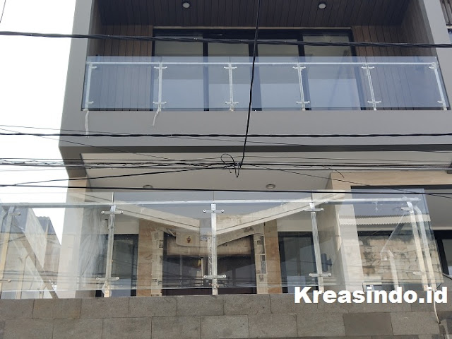 Jasa Railing Balkon Kombinasi Kaca Kualitas No. 1 di Jabodetabek dan Sekitarnya