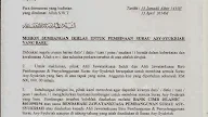 Surat Rasmi Untuk Memohon Kebenaran
