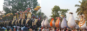 Chinakkathoor pooram is the anual temple festival at chinakkathoor Devi Temple