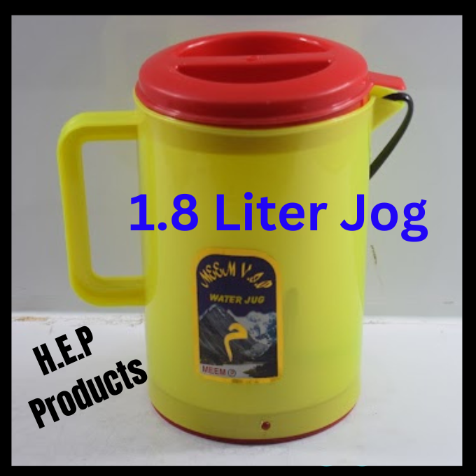 Heavy Plastic Build Electric 1.5 Liter Water Heater Jug with a Power Indicator Light - Electric Kettle