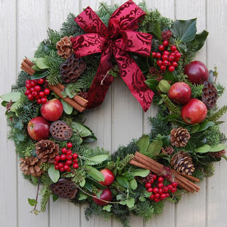 Christmas Berry Wreath