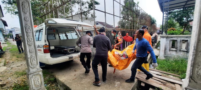 PersatuanindoNEWS.com - The Langsa Kota Police Station is handling the discovery of a male corpse with the initials JS (53), a resident of Gampong Teungeh, Langsa Kota, who is believed to have died inside his residence.