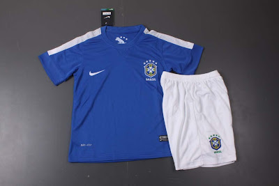 Jersey Kids Brazil Away 2013-2014