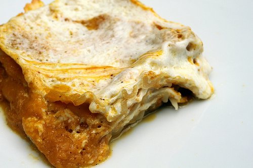 Pumpkin Lasagna - Seriously amazing