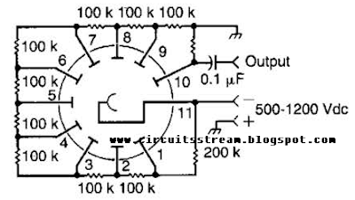 Photomultiplier Circuit Diagram