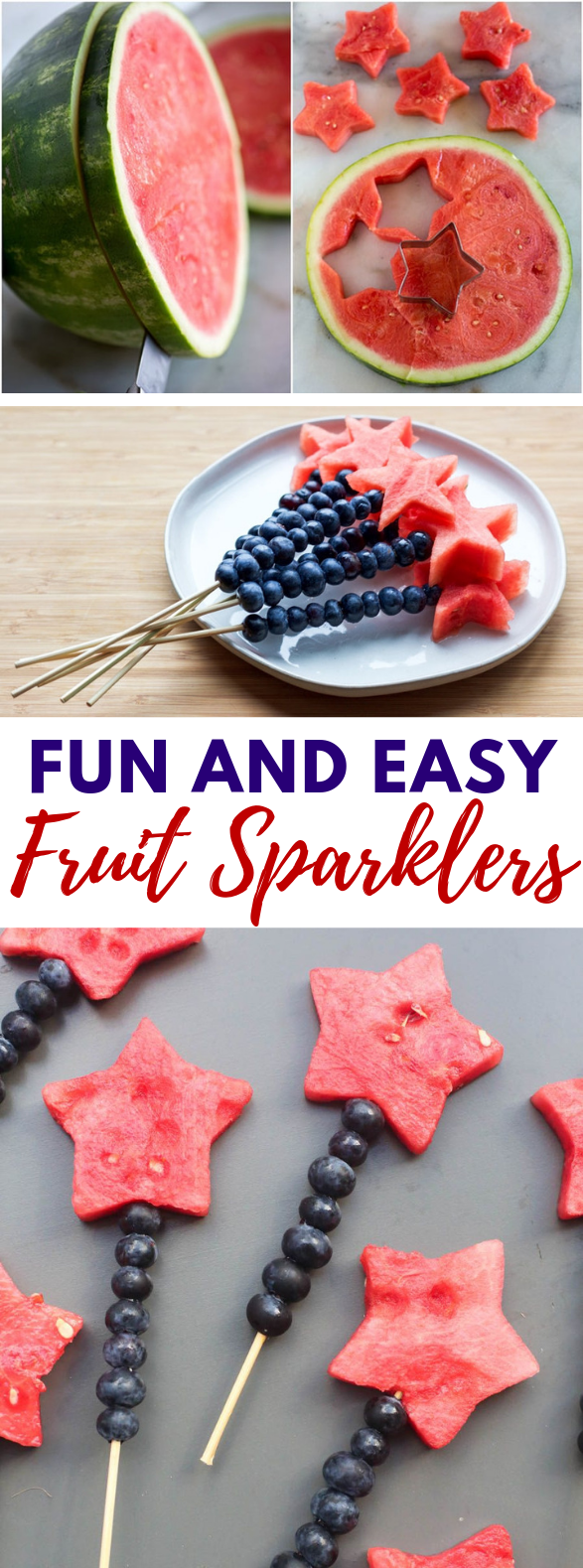 FRUIT SPARKLERS #holidayparty #summer