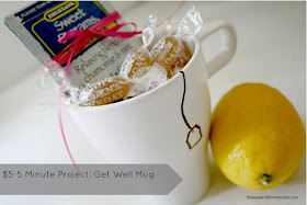 $5, 5 Minute "Get Well" Mug