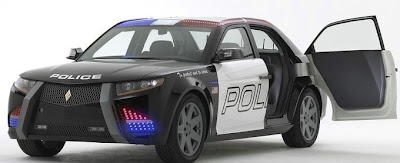 Carro especial para Policías