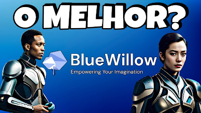 Como usar o bluewillow no celular