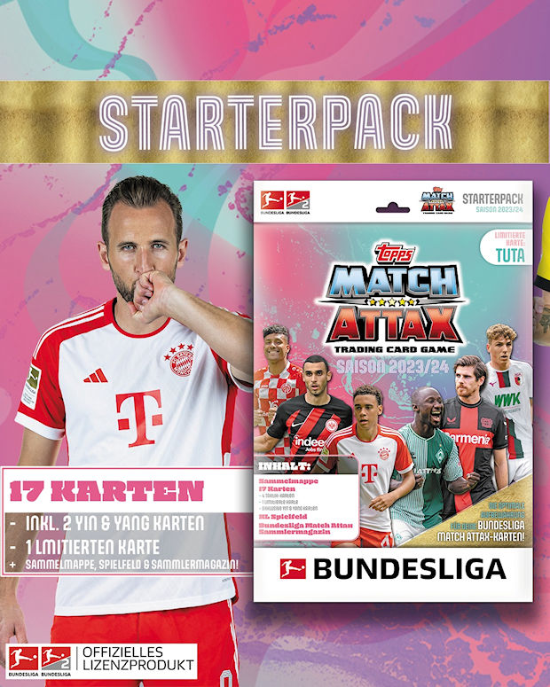 Football Cartophilic Info Exchange: Topps (Germany) - Match Attax Bundesliga  2023/24 (06) - Mega Pack