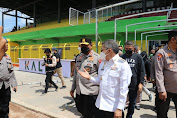 Jelang Liga 1, Kapolda Sulsel Tinjau Langsung Kesiapan Stadion Gelora BJ Habibie 