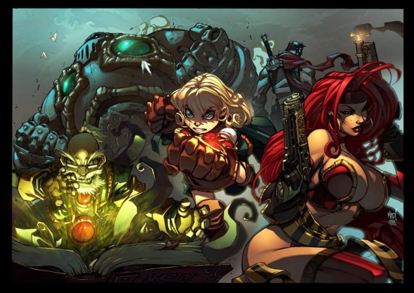 Review del comic Battle Chasers Anthology Integral de Joe Madureira - Editorial Planeta